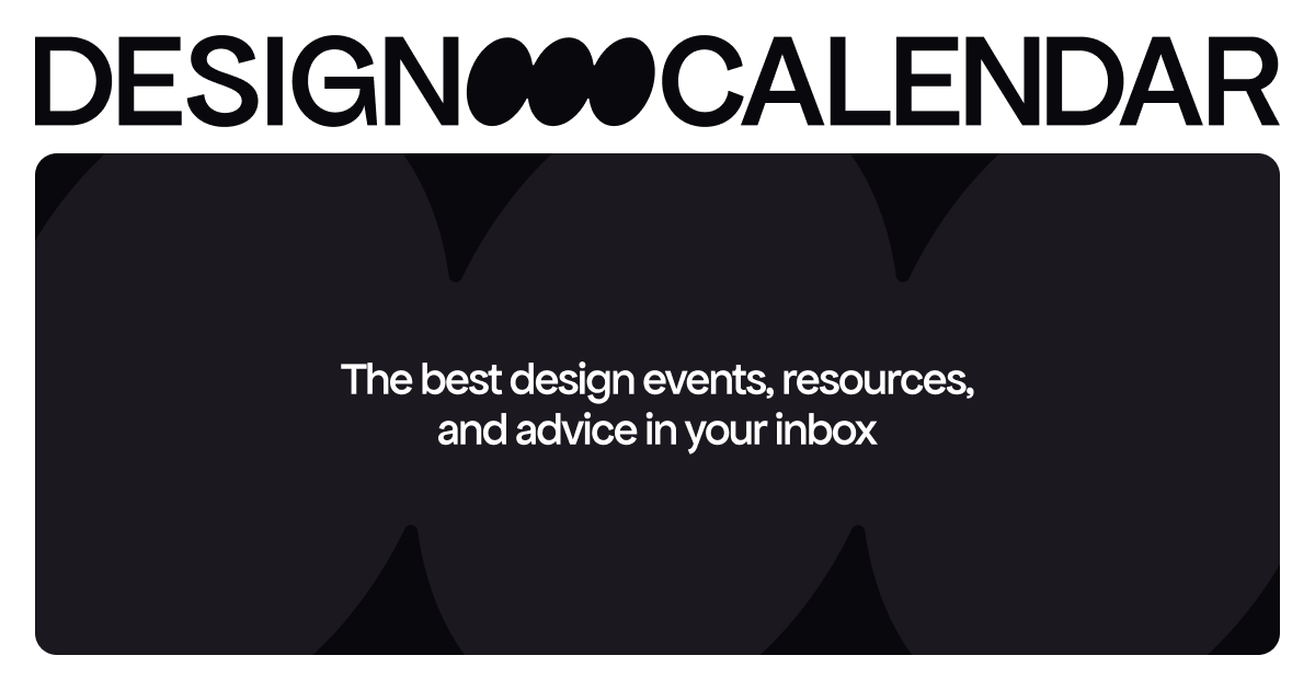 Design Calendar – The world's best design events