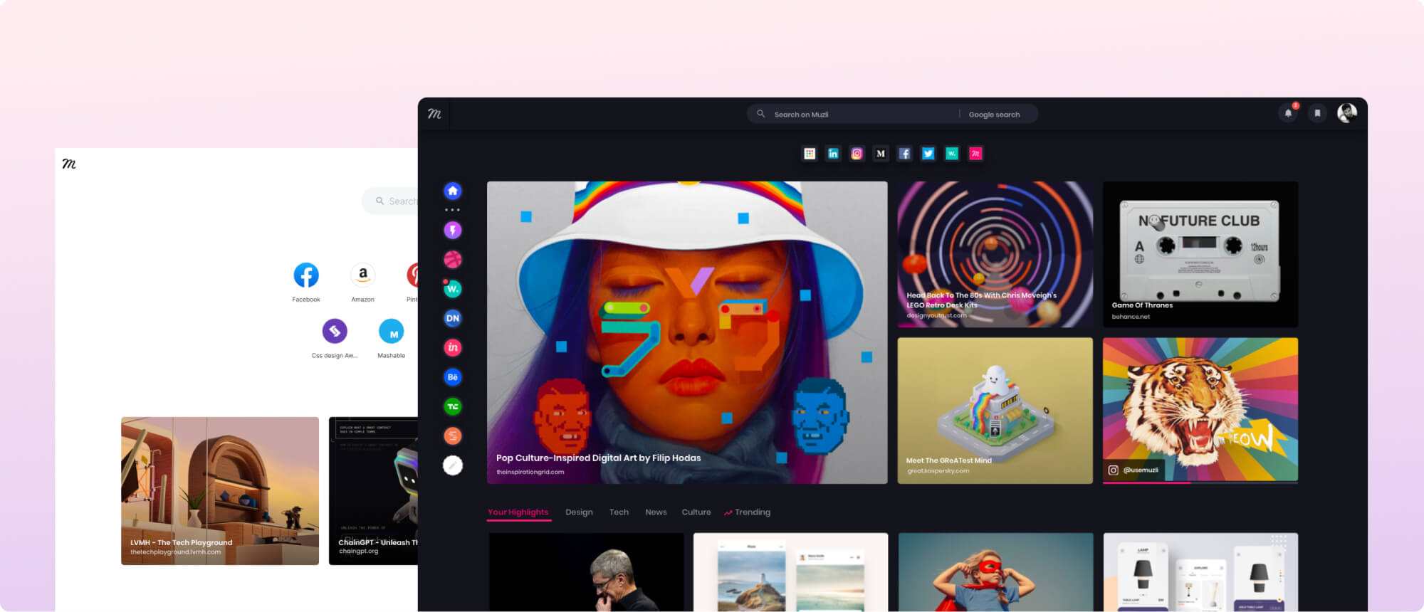 Muzli Mobile App